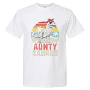 Auntysaurus T Rex Dinosaur Aunty Saurus MotherS Family Garment-Dyed Heavyweight T-Shirt