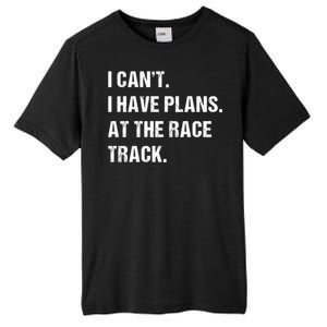 At The Race Track Motorcycle Racing Funny Gift Tall Fusion ChromaSoft Performance T-Shirt