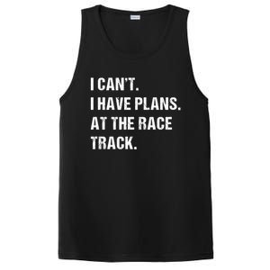 At The Race Track Motorcycle Racing Funny Gift PosiCharge Competitor Tank