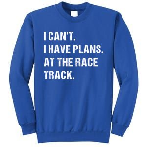 At The Race Track Motorcycle Racing Funny Gift Sweatshirt