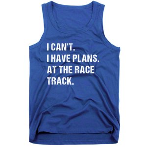 At The Race Track Motorcycle Racing Funny Gift Tank Top