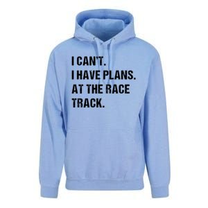 At The Race Track Motorcycle Racing Funny Gift Unisex Surf Hoodie