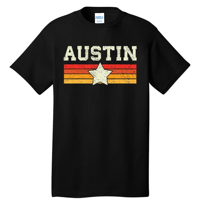 Austin Texas Retro Vintage Gift Tall T-Shirt