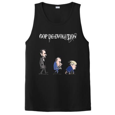 Anti Trump Republican Gop De Evolution Gift Gorilla Channel Gift PosiCharge Competitor Tank