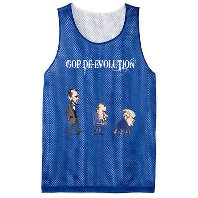 Anti Trump Republican Gop De Evolution Gift Gorilla Channel Gift Mesh Reversible Basketball Jersey Tank