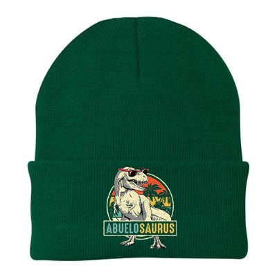 Abuelosaurus T Rex Dinosaur Abuelo Saurus Family Matching Knit Cap Winter Beanie