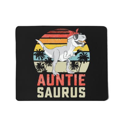 Auntiesaurus T Rex Dinosaur Auntie Saurus Family Matching Mousepad