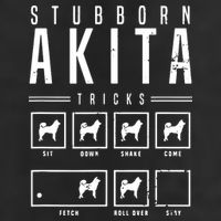 Akita T Stubborn Akita Tricks Gift 11oz C Handle Ceramic Mug