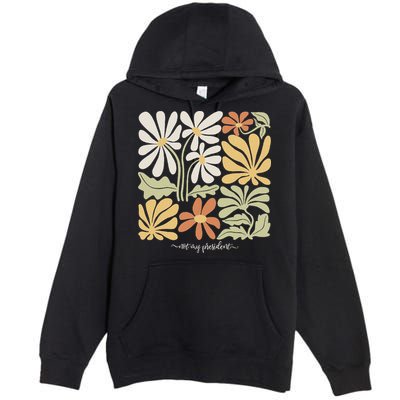 Anti Trump Subtle Not My President Flowers Statement Premium Pullover Hoodie