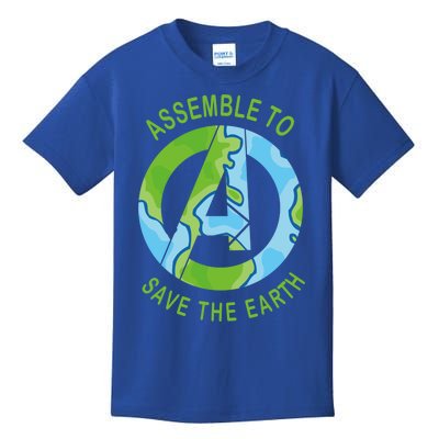 Assemble To Save The Earth Happy Earth Day Great Gift Kids T-Shirt