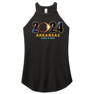 Arkansas Total Solar Eclipse 2024 Women's Perfect Tri Rocker Tank