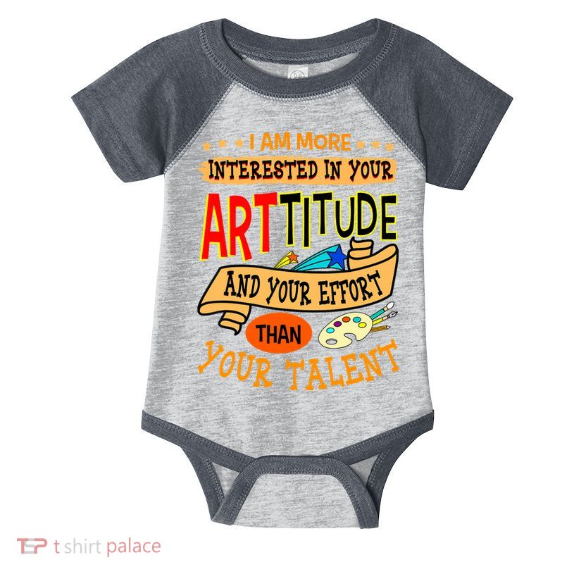 Art Teacher Student School Artist Illustrator Painter Infant Baby Jersey Bodysuit