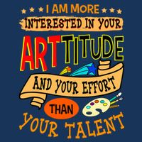 Art Teacher Student School Artist Illustrator Painter Kids T-Shirt