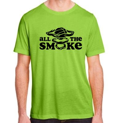 All The Smoke Funny Basketball Podcast Adult ChromaSoft Performance T-Shirt