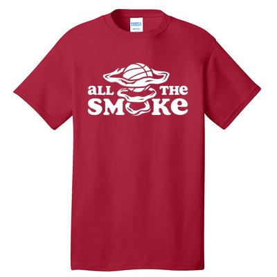 All The Smoke Funny Basketball Podcast Tall T-Shirt