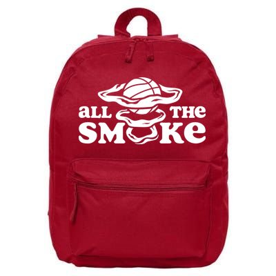 All The Smoke Funny Basketball Podcast 16 in Basic Backpack