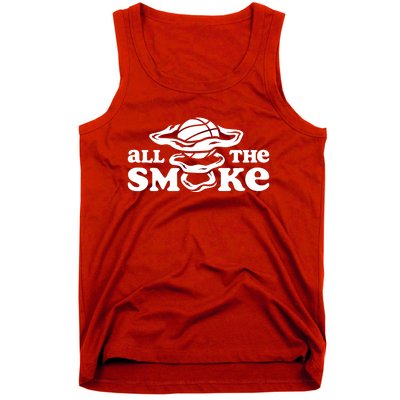 All The Smoke Funny Basketball Podcast Tank Top