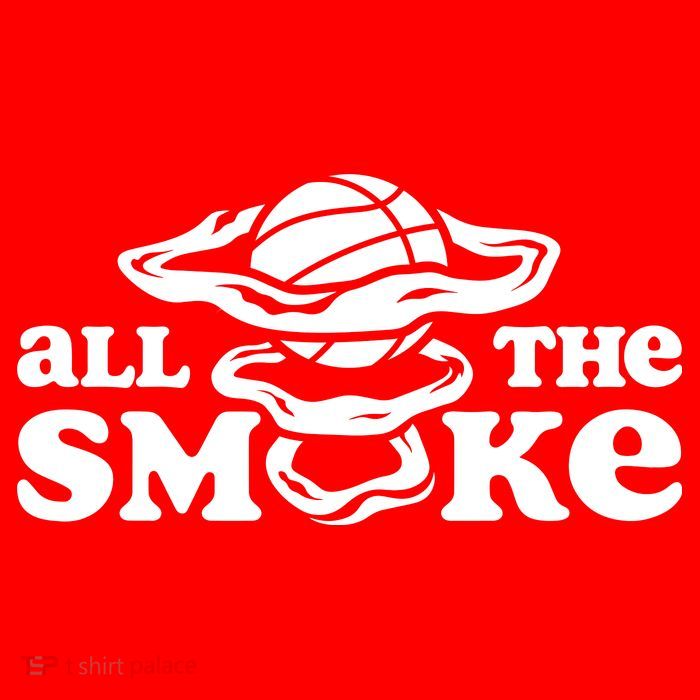 All The Smoke Funny Basketball Podcast Short Acrylic Beanie