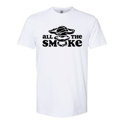 All The Smoke Funny Basketball Podcast Softstyle CVC T-Shirt