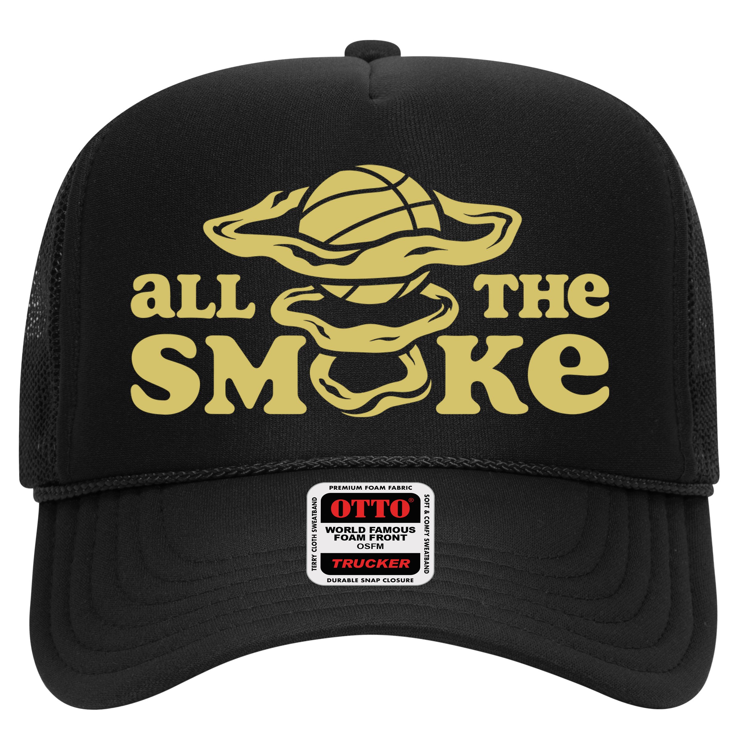 All The Smoke Funny Basketball Podcast Hat