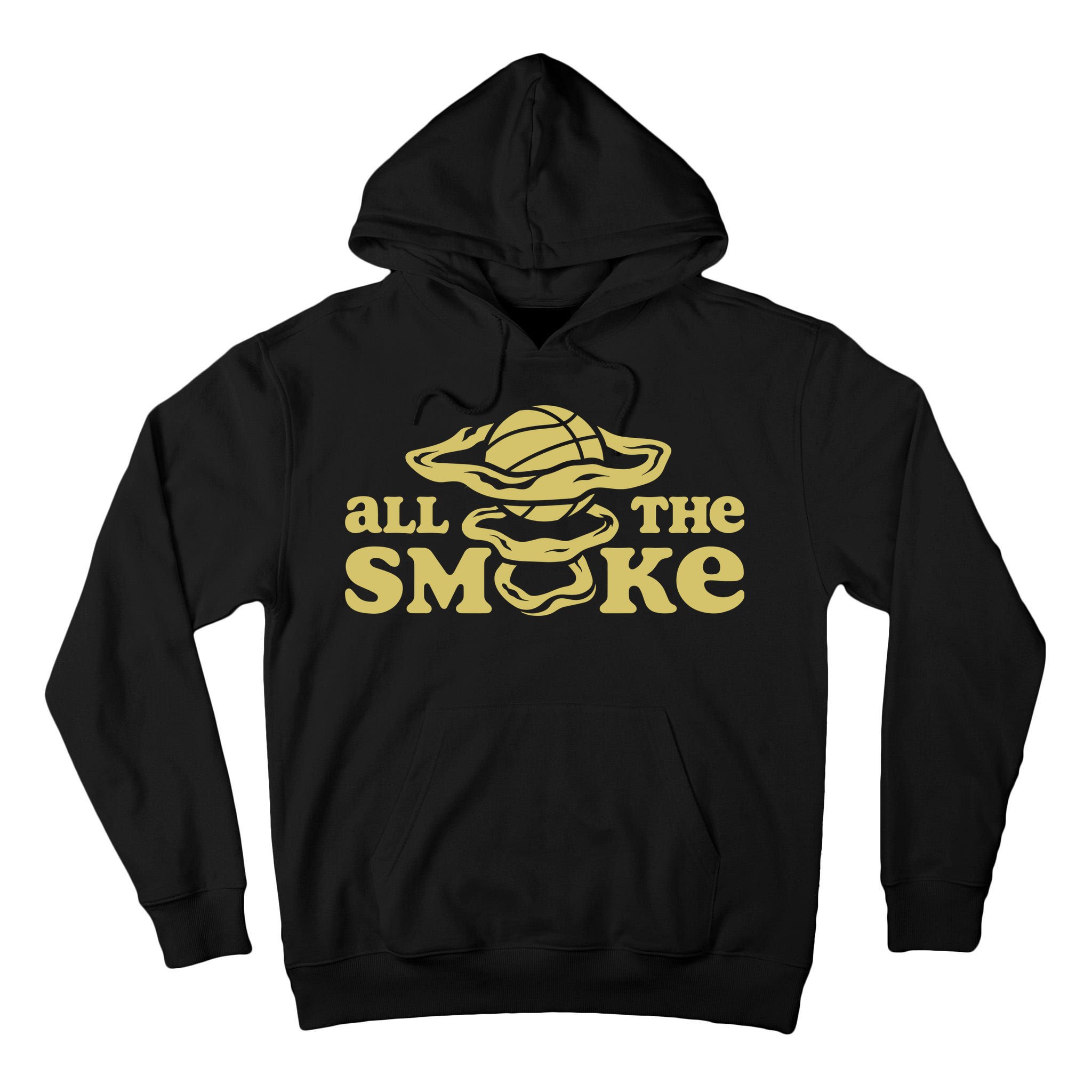 All The Smoke Funny Basketball Podcast Tall Hoodie