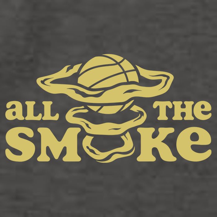 All The Smoke Funny Basketball Podcast Vector Backpack