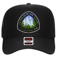 Appalachian Trail Scenic Mountain Views High Crown Mesh Back Trucker Hat