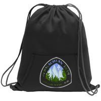 Appalachian Trail Scenic Mountain Views Sweatshirt Cinch Pack Bag