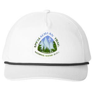 Appalachian Trail Scenic Mountain Views Snapback Five-Panel Rope Hat