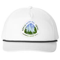 Appalachian Trail Scenic Mountain Views Snapback Five-Panel Rope Hat