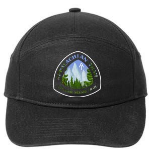 Appalachian Trail Scenic Mountain Views 7-Panel Snapback Hat