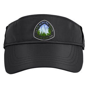 Appalachian Trail Scenic Mountain Views Adult Drive Performance Visor