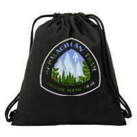 Appalachian Trail Scenic Mountain Views Drawstring Bag