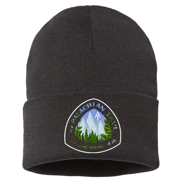 Appalachian Trail Scenic Mountain Views Sustainable Knit Beanie