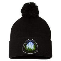 Appalachian Trail Scenic Mountain Views Pom Pom 12in Knit Beanie