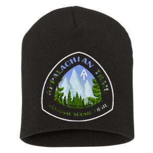 Appalachian Trail Scenic Mountain Views Short Acrylic Beanie