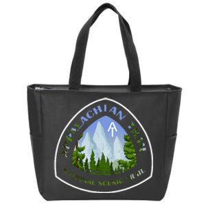 Appalachian Trail Scenic Mountain Views Zip Tote Bag