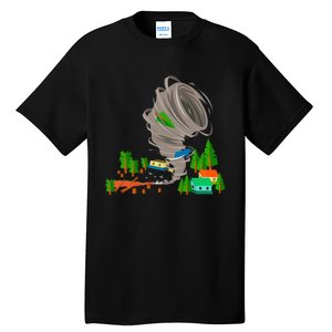 Awesome Tornado Severe Weather Storm Chasers Tall T-Shirt