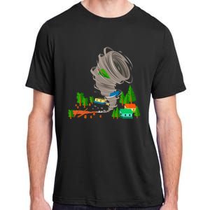 Awesome Tornado Severe Weather Storm Chasers Adult ChromaSoft Performance T-Shirt