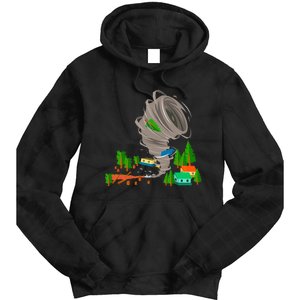 Awesome Tornado Severe Weather Storm Chasers Tie Dye Hoodie