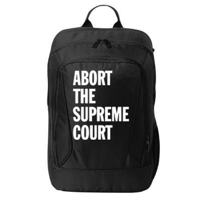 Abort The Supreme Court City Backpack