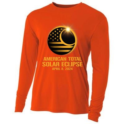 American Total Solar Eclipse April 8 2024 Totality Astronomy Cooling Performance Long Sleeve Crew