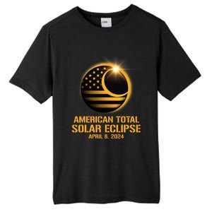 American Total Solar Eclipse April 8 2024 Totality Astronomy Tall Fusion ChromaSoft Performance T-Shirt