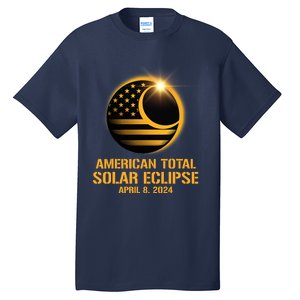 American Total Solar Eclipse April 8 2024 Totality Astronomy Tall T-Shirt