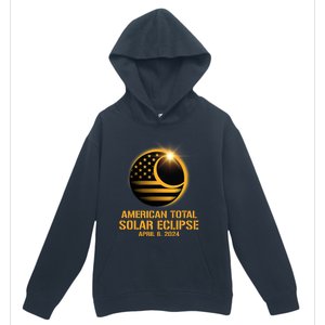 American Total Solar Eclipse April 8 2024 Totality Astronomy Urban Pullover Hoodie