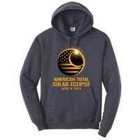 American Total Solar Eclipse April 8 2024 Totality Astronomy Tall Hoodie