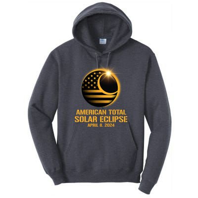 American Total Solar Eclipse April 8 2024 Totality Astronomy Tall Hoodie