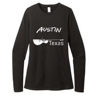 Austin Texas Souvenir Guitar Music Lover Austin Womens CVC Long Sleeve Shirt