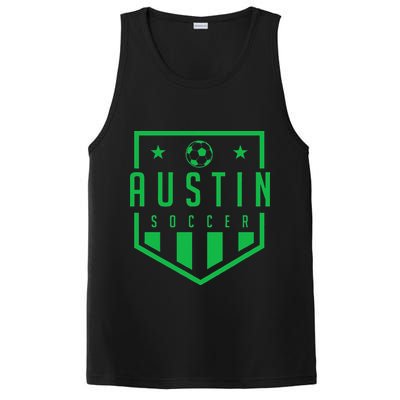 Austin Texas Soccer  Futbol Jersey Kit Badge Match PosiCharge Competitor Tank