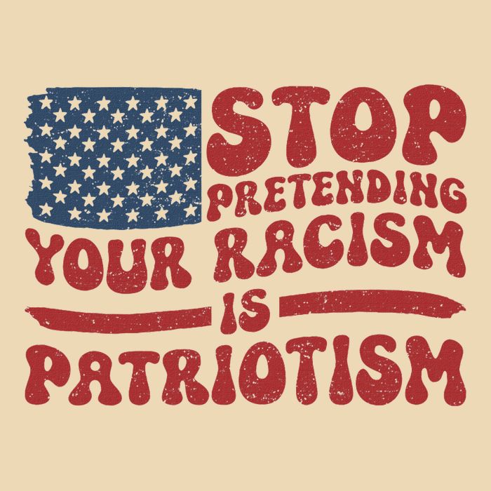Anti Trump Stop Pretending Your Racism Is Patriotism Bag